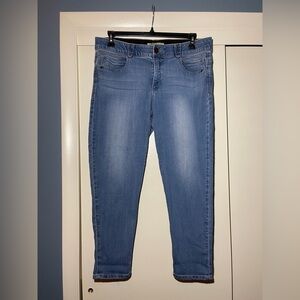Ab Solution Blue Women's Jeans Ankle Skinny size 16